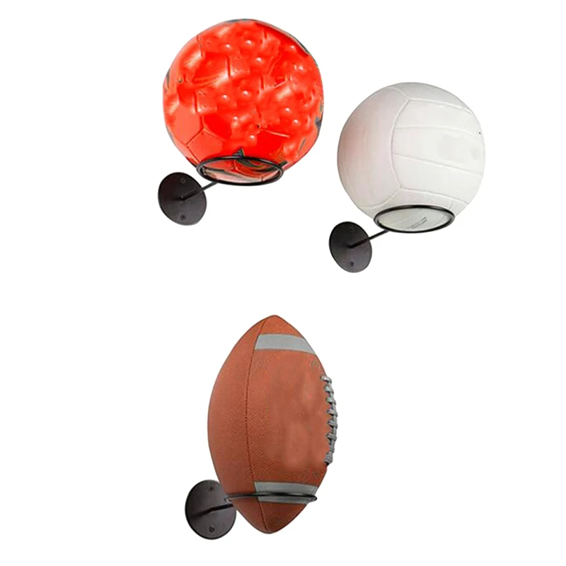 Description Picture 3 of item2024 Soccer Ball Football Basketball Wall Storage Display Sports Ball Holder Display Volleyball Medicine Ball