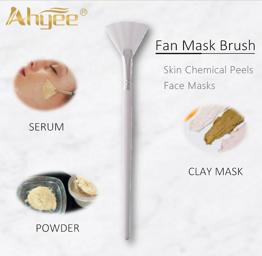 Professional Fan Brush Clay Serum Tools Synthetic Hair Cosmetic Beauty Skincare Fruit Acid Essence Applicaton AliExpress