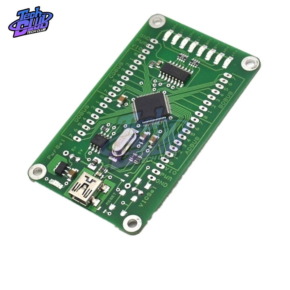 FT2232HL доска для обучения FT2232H мини FT4232H UM232H плата развития модуль USB в SPI двойной
