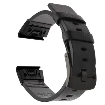 

Genuine Leather Watch Strap Quick Release Wristband for Garmin Fenix 6/6X/6S Kit