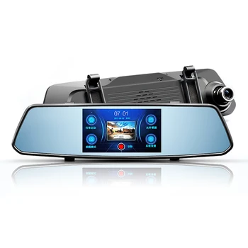 

5.0" Car DVR Camera 1080P HD Touch Screen LCD Monitor Front Rear View Recording Drive Night Vision Registrar Dash Cam Dropship