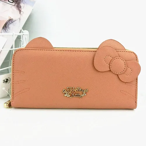 LXTAZG hello kitty ПУ, кожаная монета, кошелек, Hellokitty, Детский кошелек для девочек, Женский кошелек, дамские нулевые кошельки, сумка для монет, подарок для детей - Цвет: 1