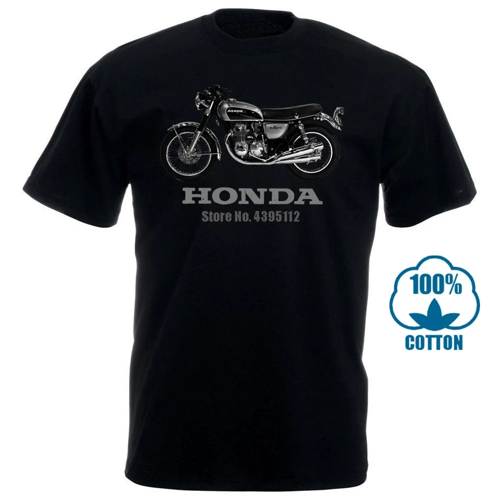 Новая модная футболка с надписью Hon Cb 500 Four 750 1971 ❹ 031720 | Мужская одежда