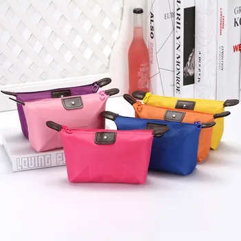 

2020 South Korea Simple WOMEN'S Cosmetic Bag Solid Color Large-Volume Storgage Bag Mini Cute Bag