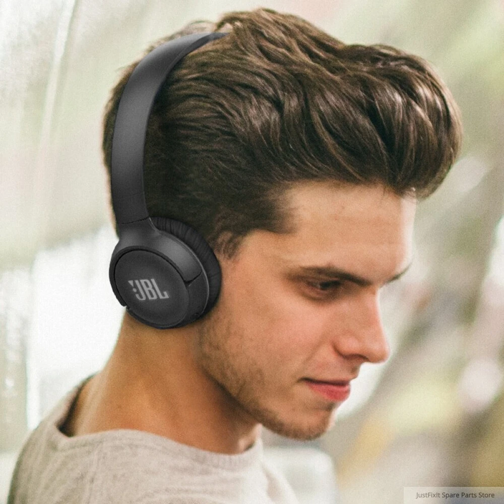 JBL T500BT Wireless Bluetooth Headphone Deep Bass Sound Sports Game Headset with Mic Noise Canceling Foldable Earphones