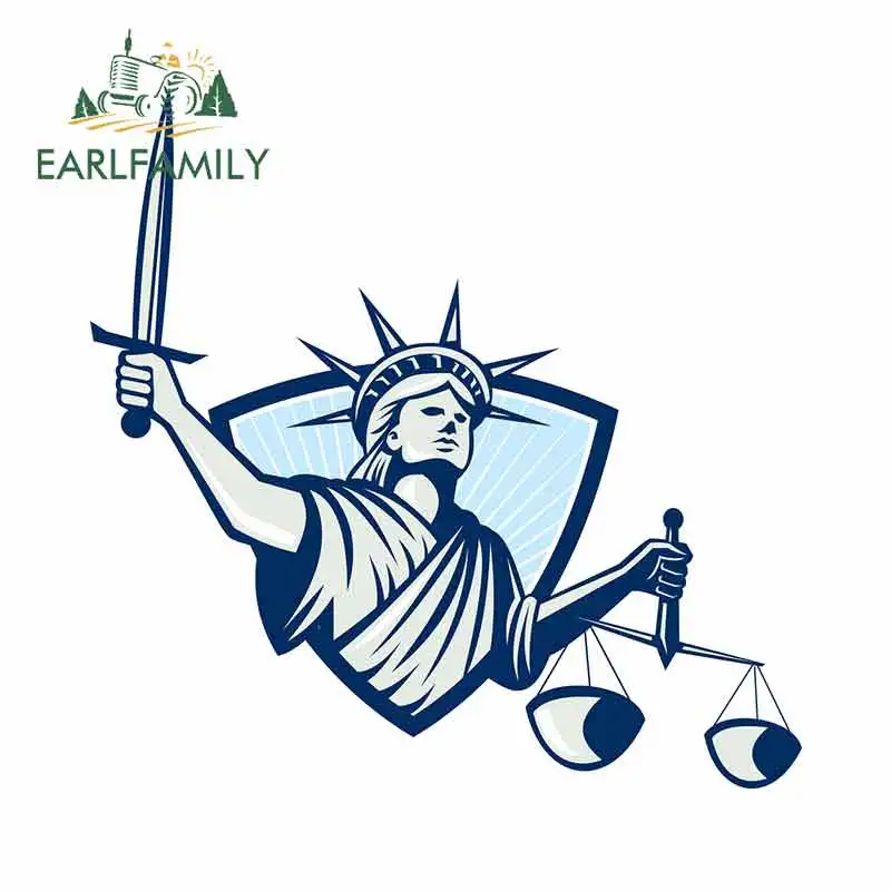 EARLFAMILY 13 см x для статуи Свободы держащей весы меч справедливости забавные