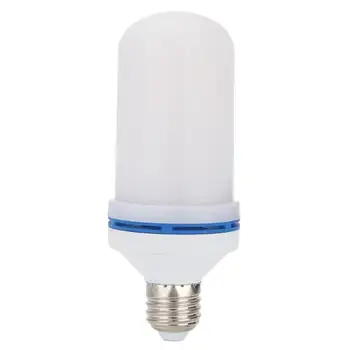 

E27 Flame Effect LED Hanging Light Rechargeable Flickering Fire Decor Lamp Bar KTV Decorative Atmosphere Lamp