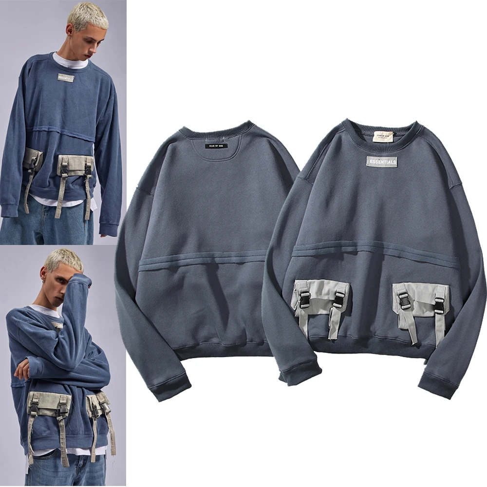

Kanye same essentials sweatshirt Hoodies Sweatshirts kanye west fog loose ovesized Hoodie essentials hip hop cotton Sweatshirts