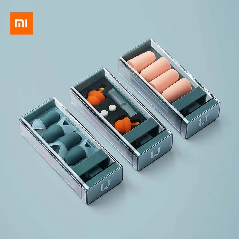 

Xiaomi JotunJudy Soundproof Earplugs Sound Insulation Noise Reduction Soft Silicone Long Wear No Swelling Repeatable Washing