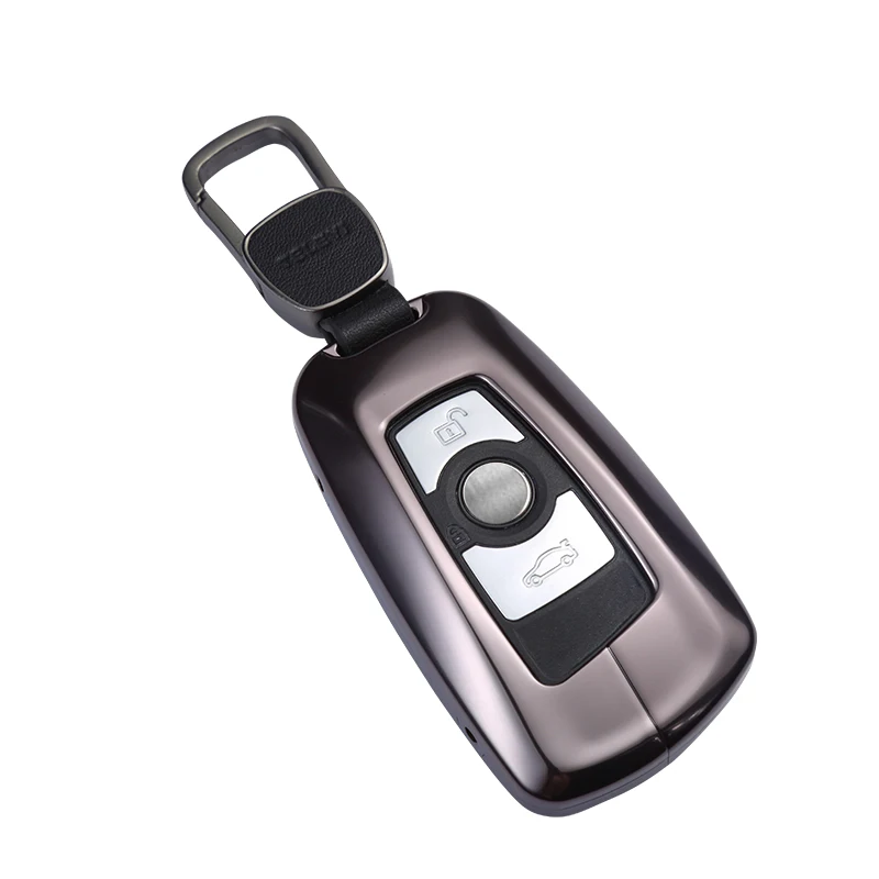 

1 PCS Aluminum Alloy High Quality Car Key Case Cover Key Chain Key Ring Car Styling For BMW Series