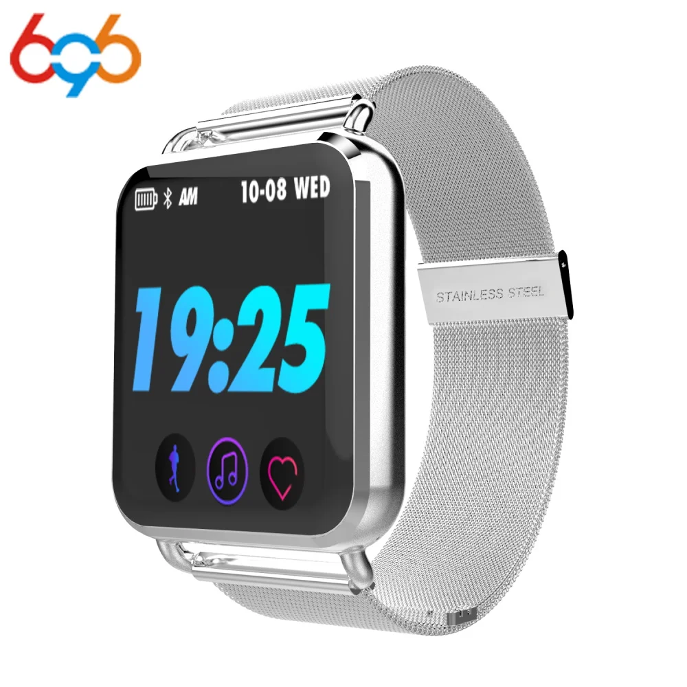 

Q3 Smart Men Watch Dynamic Blood Oxygen Pressure Pedometer Fitness Tracker Heart Rate Smartwatch