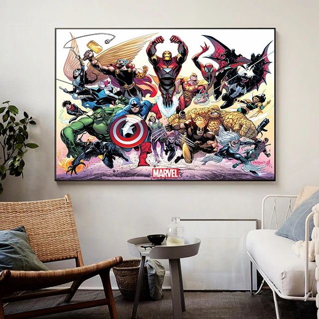 Marvel Bild Auf Leinwand: A Masterpiece for Your Walls