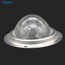 66 мм оптические светодиодные стеклянные линзы 60-80 градусов+ кронштейн+ силиконовое кольцо для 20 Вт 30 Вт 50 Вт 60 Вт 100 Вт 120 Вт Светодиоды высокой мощности