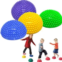

Children Balance Trainer Plantar Massage Yoga Hemisphere Durian Ball Inflatable Outdoor Toys For Kids Integration Training