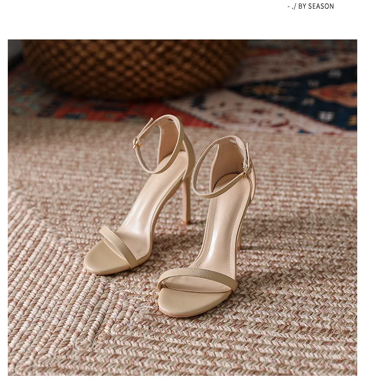 Women Open Toe Ankle Strap Stiletto Heel Dress Sandals Elegant Wedding Party Shoes Pumps High Heel Summer Classic Sexy Pumps platform high heels sandals women high heels