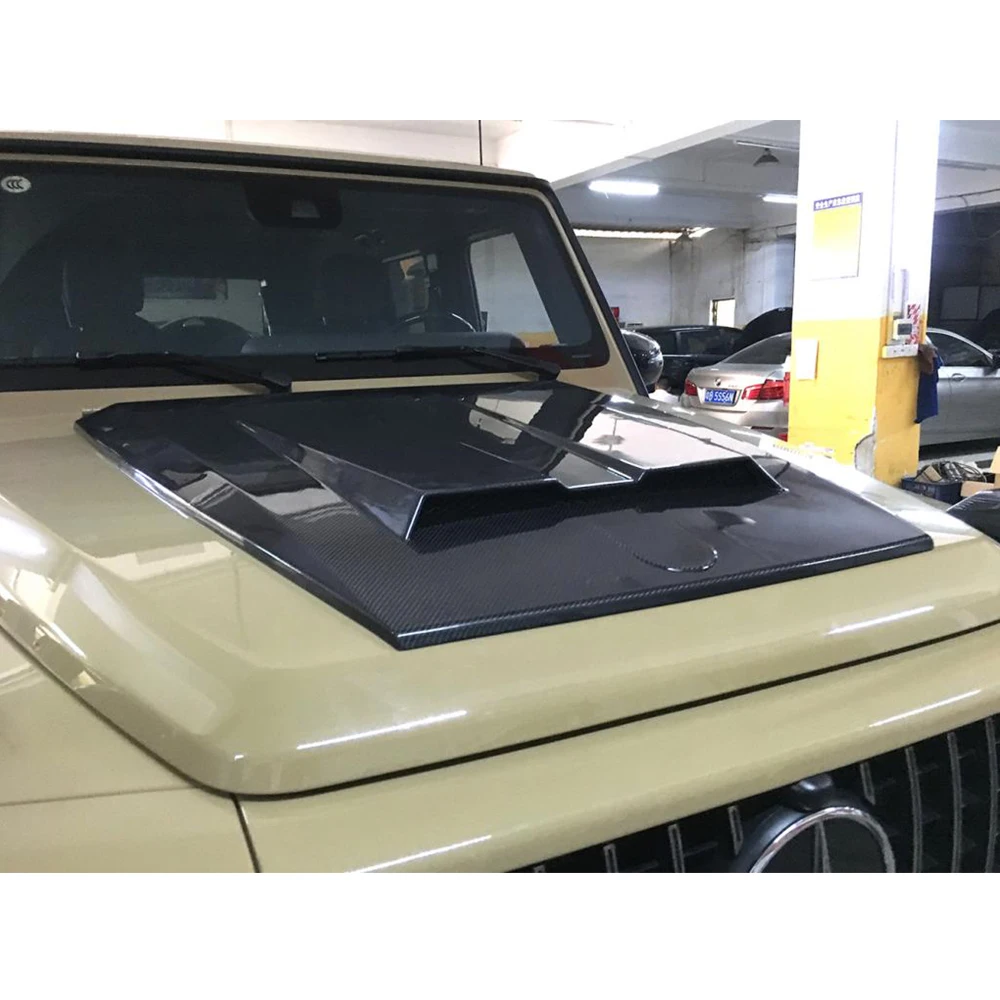 Капот двигателя из углеродного волокна для Mercedes-Benz G Class W464 G350D G500 G55 G63 AMG