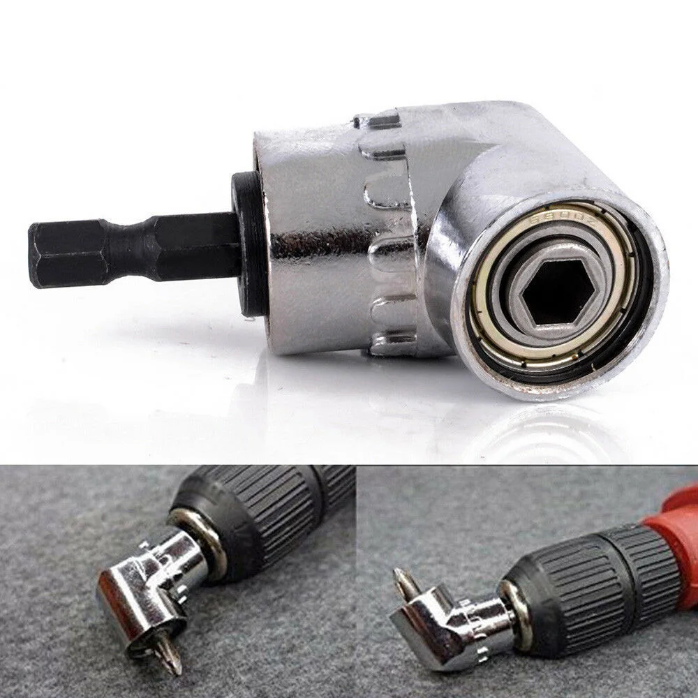 

Flexible Hex Shaft Screwdriver Power Drill Bit Extension 105Â° Corner Device Adjustable Extension Screw Driver Socket Adapter