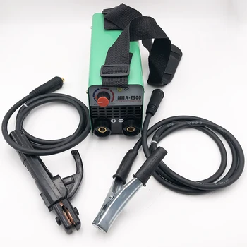 

Mini portable Inverter ARC Welder Welding-Machine 220V household IGBT MMA2500 MMA-2500 welding machine with accessories