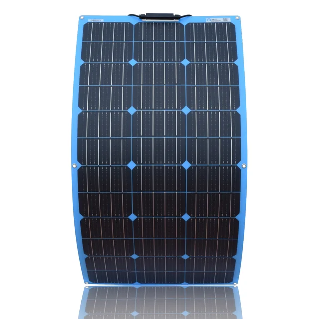 US $98.63 XINPUGUANG 18V 100W Solar Panel Flexible Plate cell 100 watt 200W 300W 500W 800w 1000w 12v 24v 36v