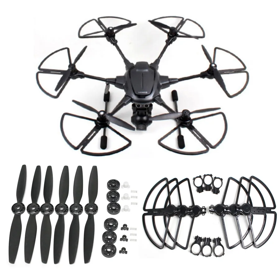 Нейлоновые пропеллеры+ A B пропеллер с адаптером пружины для Yuneec Typhoon H H480 камера Дрон аксессуары