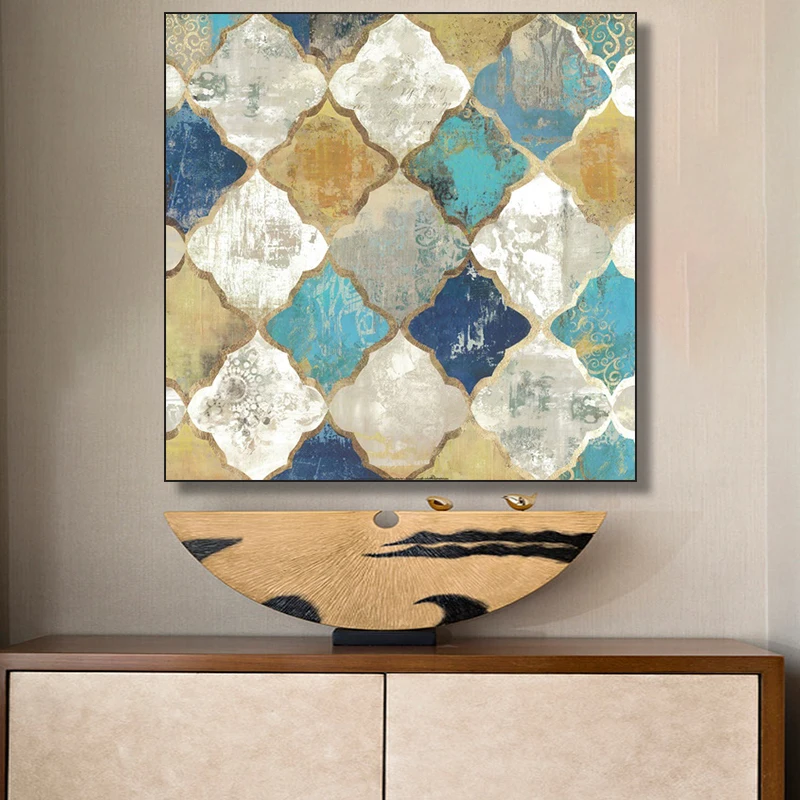 

Nordic Minimalist Style Abstract Printing Pattern Poster Wall Art Canvas Painting Decoration Noble Home Decor Poster and Prints