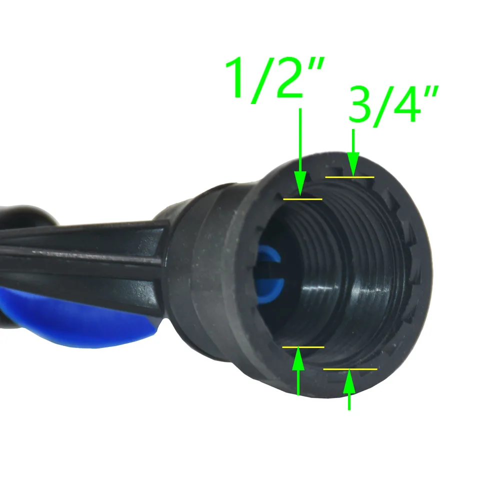 Female 1/2 3/4 Inch Garden Watering Sprinklers 360 degrees rotating 1PC