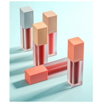 

5pcs Velvet Lip Glaze Moisturizing Brighten Lip Color Waterproof Non-stick Cup Lip Gloss Set Makeup W1