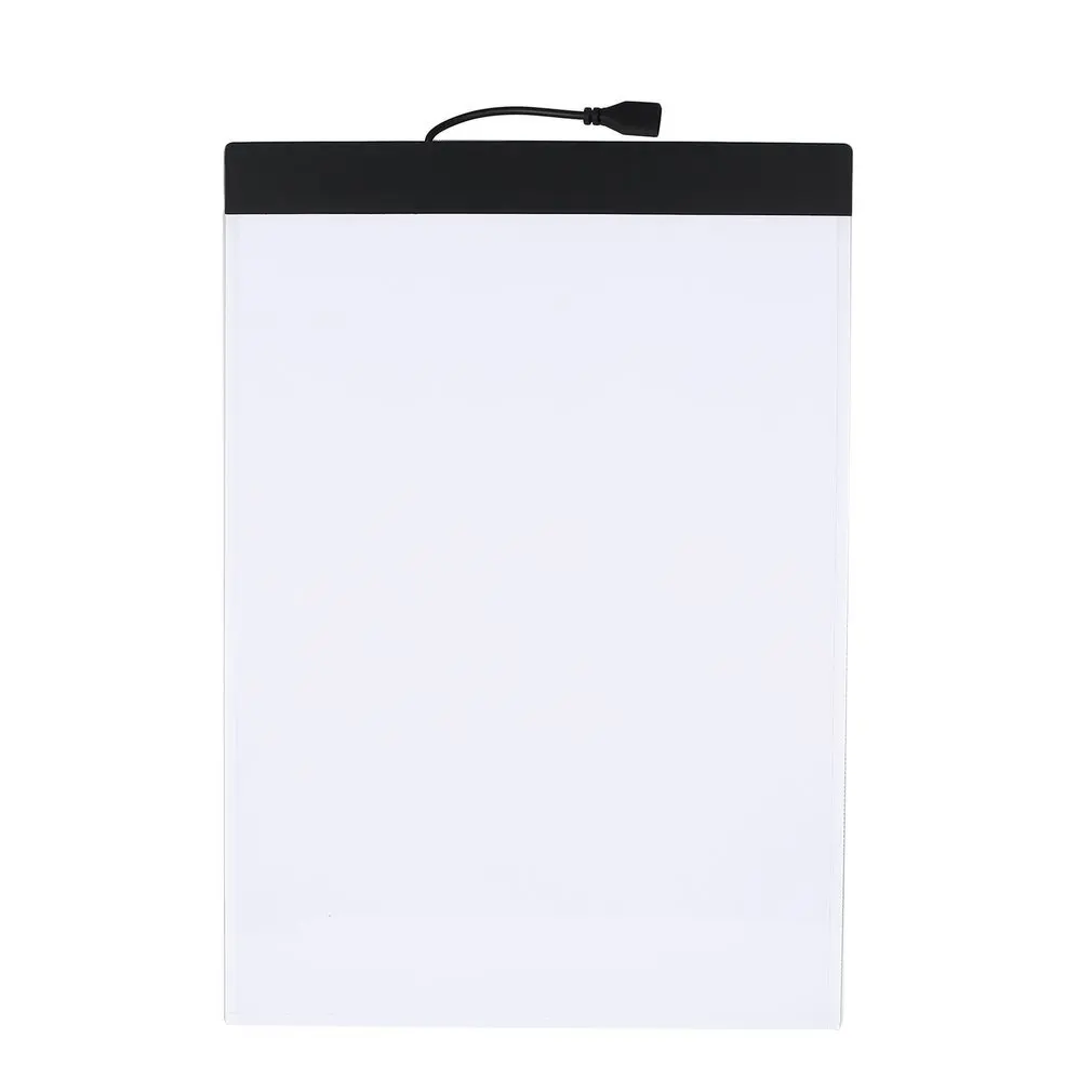 K02 A4 бумага Размер копировальная доска ультра тонкий светодиодный светящийся эскизный коврик USB портативный художественный отслеживающий светильник для письма панель