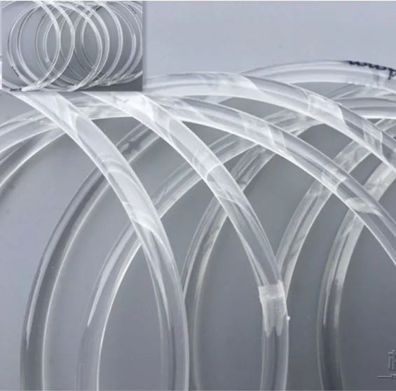 

5Meters/Lot Diameter:8mm PU Transparent Round Belt Drive Conveyor Belt White Food Belt