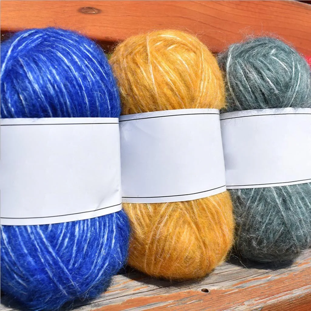 Грубая шерсть группа мохер бар рукоделие шерсть нить ручной работы шарф линия Diy Oct#29