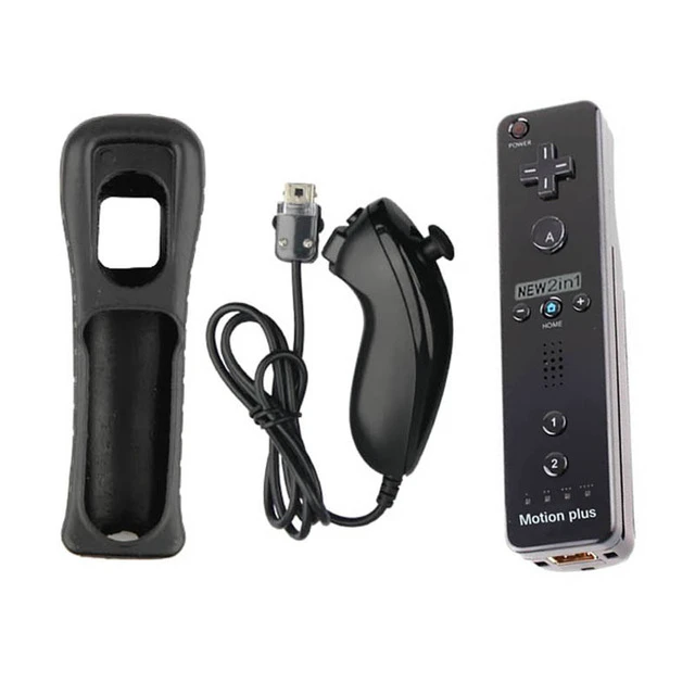 Wii Controller Motion Plus Remote Control Wireless Gamepad for Nintendo Wii  Games Control for For Nintend Wii Remote Joystick - AliExpress