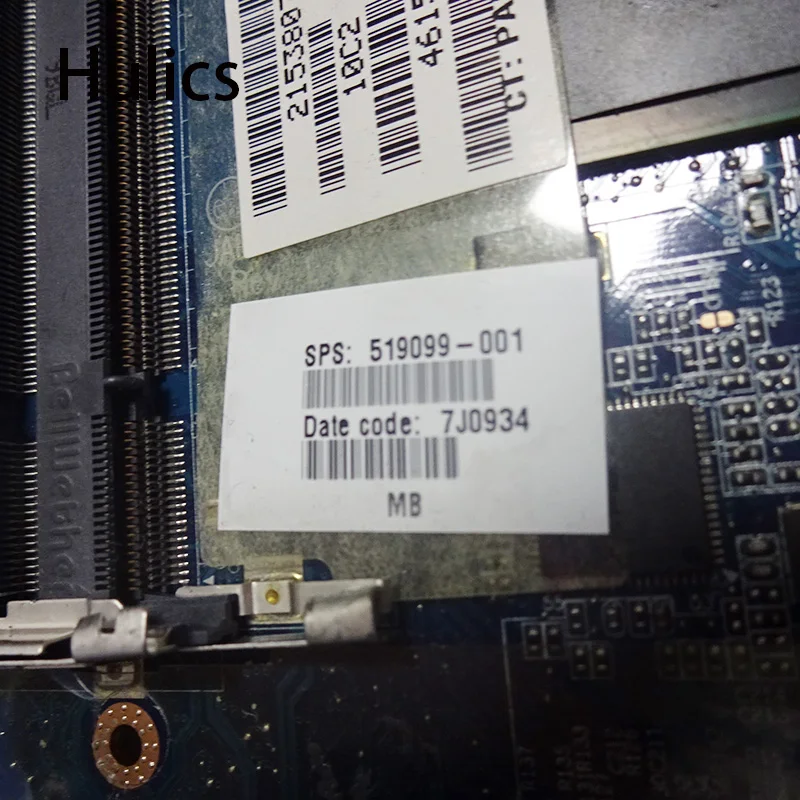Hulics 519099-001 JAL50 LA-4101P для hp Compaq CQ40 материнская плата ноутбука hd graphics GL40 DDR2