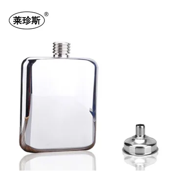 

Portable Hip Flask Funnel For Whiskey Personalized Mini Portable Hip Flask Stainless Bouteille Whisky Bridesmaid Gift JJ60JH
