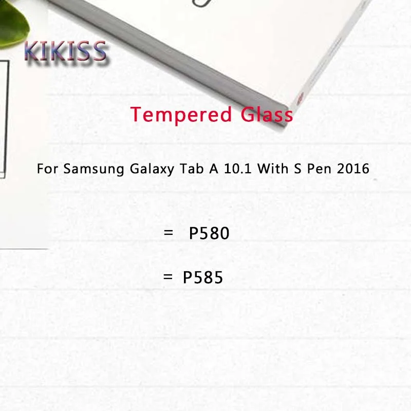 For P580 Закаленное Стекло для Samsung Galaxy Tab A 7,0 8,0 10,1 Wi-Fi SM-T510 SM-515 с S Pen P580 T280 T285 SM T380 T387 Экран пленка - Цвет: For P580