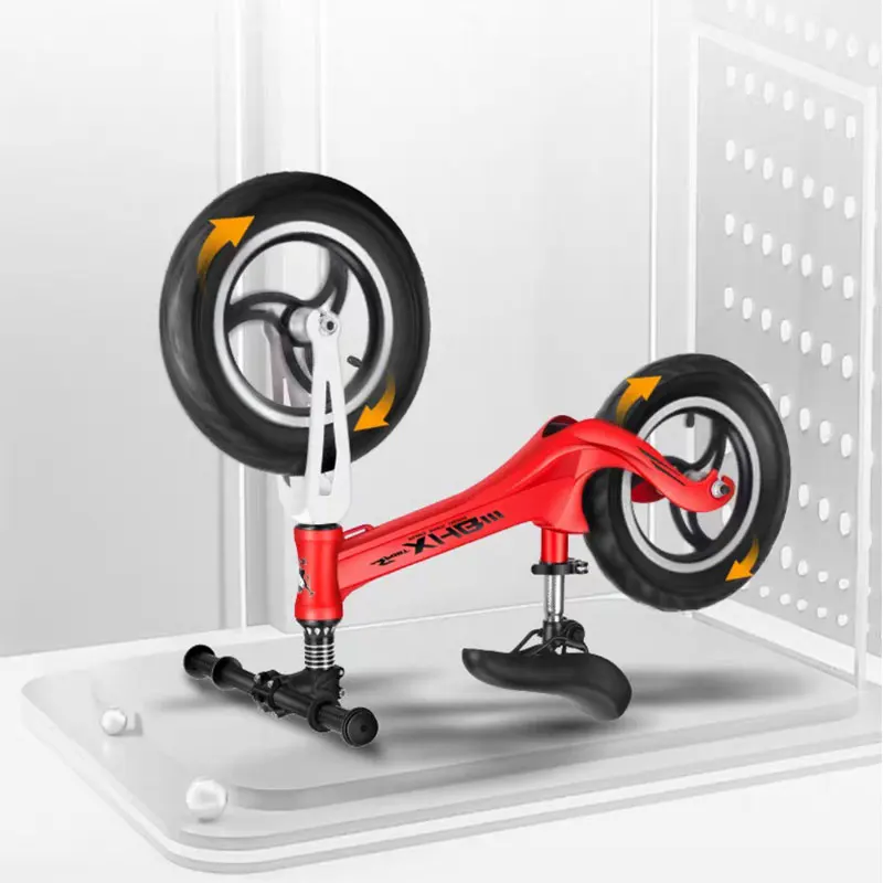 Aluminum Alloy Balance Child Bicycle Non Slip Tire Smooth Bearing Comfortable Saddle Student Balance bike