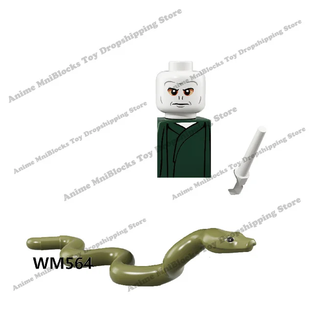 WM6040 WM6041 WM6059 Movies plastic Harried mini bricks action figure building blocks Assembly Toys for children birthday gifts WM564
