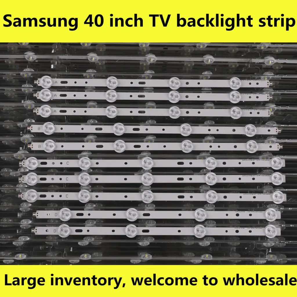 LED backlight 4/5lamp for Samsung 40inch TV SVS400A73 40D1333B 40L1333B 40PFL3208T LTA400HM23 SVS400A79 40PFL3108T/60