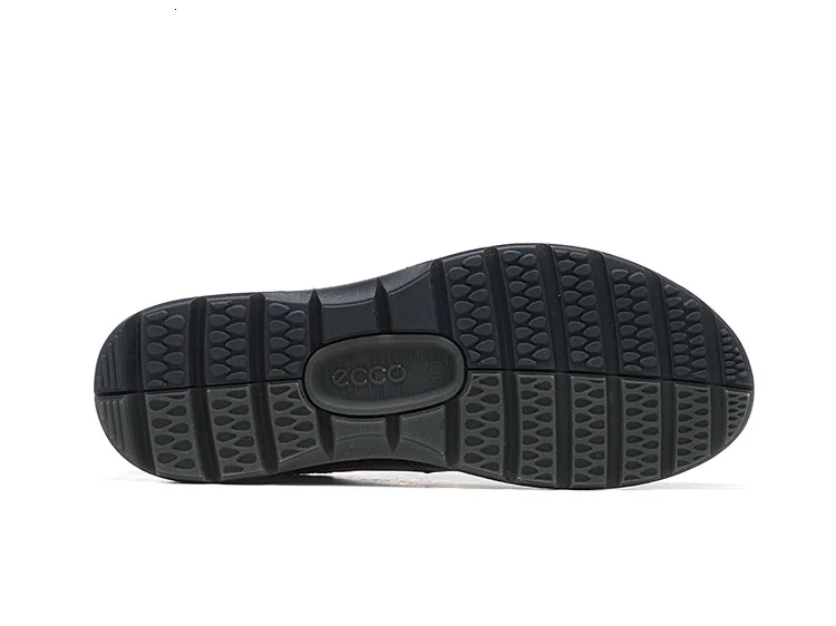 Ecco/мужские кожаные туфли; zapatillas hombre; Мужская обувь для отдыха; Повседневная обувь; нескользящая летняя дышащая кожаная обувь; 102504