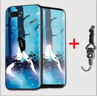 A11 Чехол для Asus ROG Phone2 ZS660KL звездный узор силиконовый мягкий чехол задняя крышка для Asus ROG Phone 2 игровые чехлы для телефонов - Цвет: A11