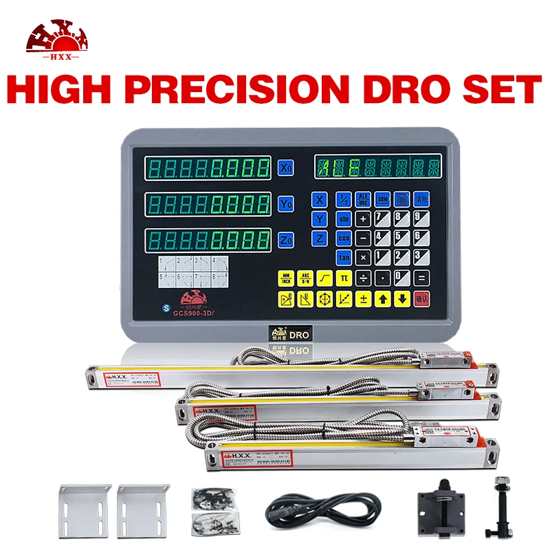 level tools dro digital readout screen 3 axis GCS900 3D with 3pcs 5u linear glass scales for all machines free shipping|digital readout|dro digital readoutdigital dro - AliExpress