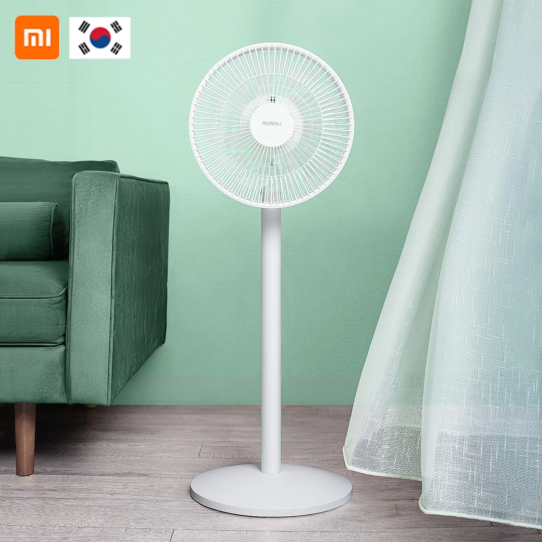 Новый напольный вентилятор XIAOMI LEXIU Rosou SS5 вертикальный портативный постоянного