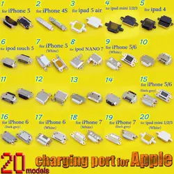 DC разъем питания штекер Mini-USB для Apple для iPad 5 для iPhone для Ipad Mini 2 зарядный порт Гнездо Micro USB разъем