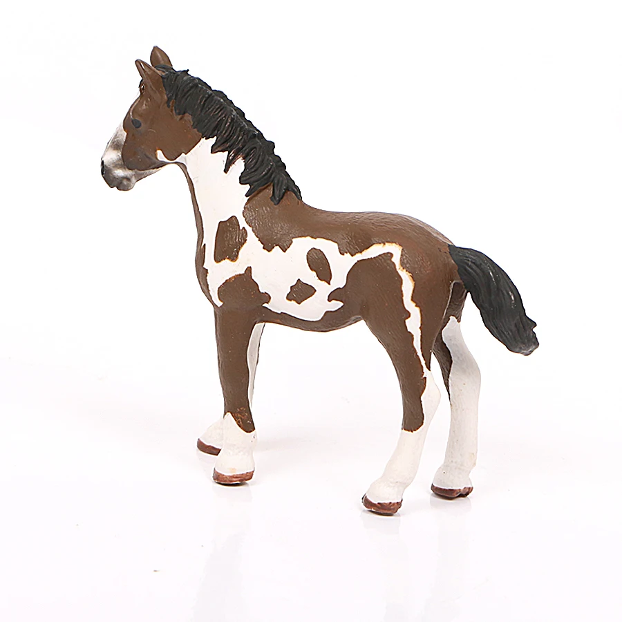 Realistic Mustang Horse Action Figures PVC Model Set - Educational Animal Toys Collection for Kids image 4