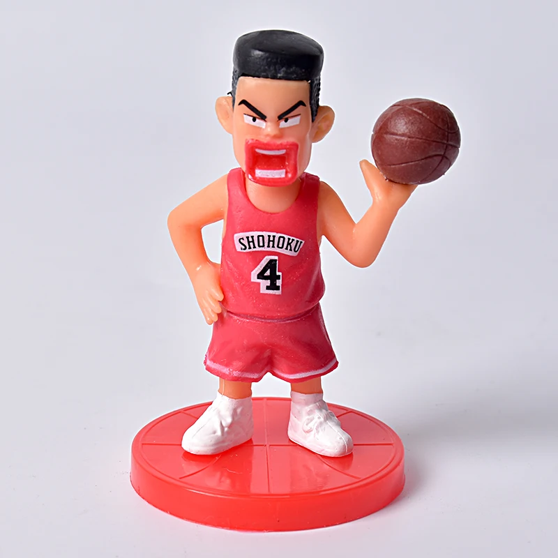 5 шт./лот SLAM DUNK Shohoku баскетболист Фигурки игрушки Hanamichi Rukawa Kaede Sakuragi аниме модель игрушки кино и ТВ