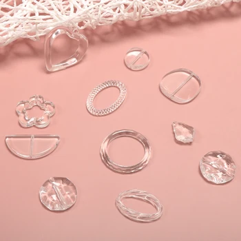 

Welfare Transparent Collection 1 Small Flower Elliptical Butterfly Acrylic DIY Handmade Jewelry Earrings Accessory Material