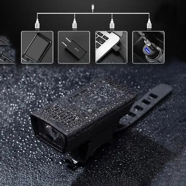 Аксессуары для велосипеда велосипед светильник высокого Яркость USB Перезаряжаемые велосипедный головной светильник 4 светильник ing режимов Предупреждение светильник для горных велосипедов, велосипед
