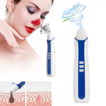 

Blackhead Removal Electric Pore Cleanser Remove Blackheads Pimples Instrument Facial Cleaning Tools (Blue)