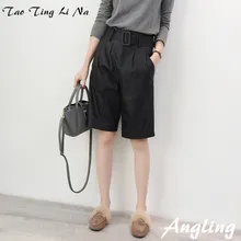 Tao Ting Li Na – short en cuir de mouton véritable, nouvelle mode, G45