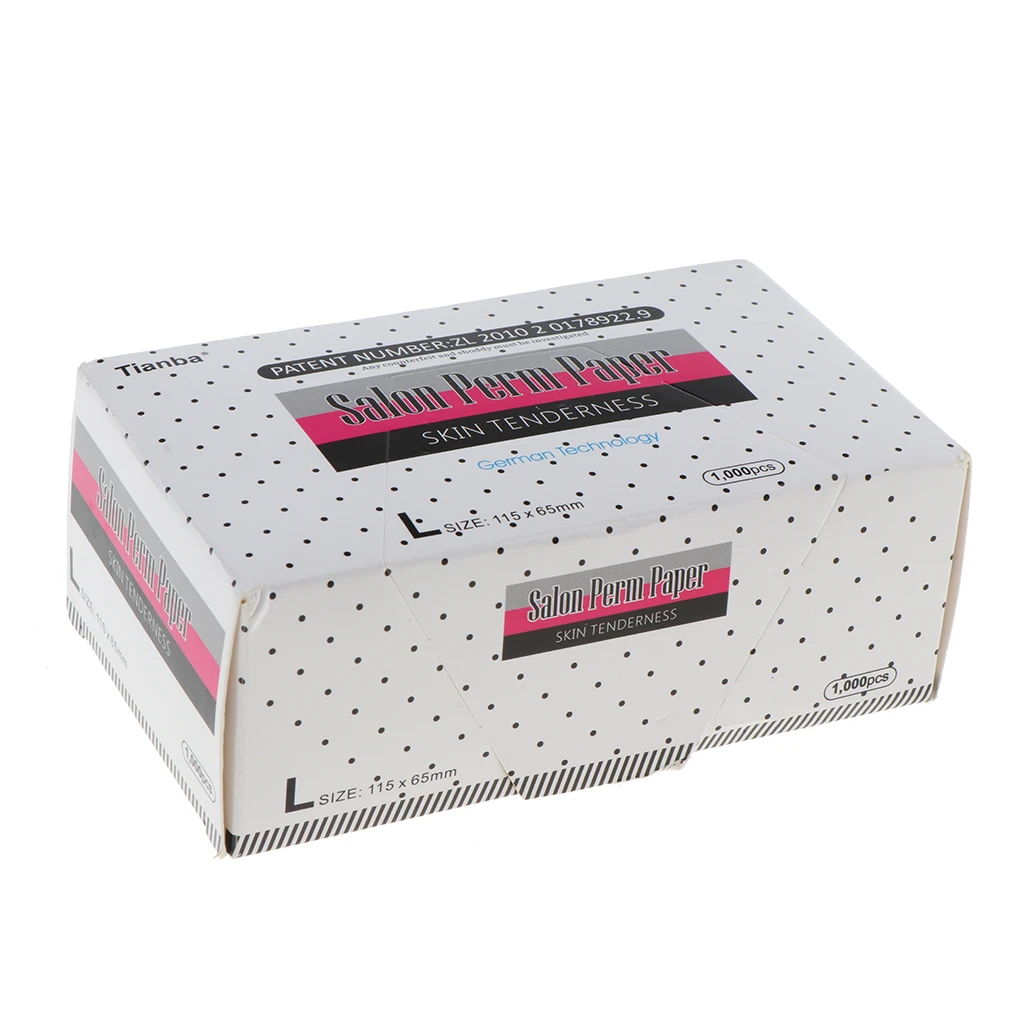 1000 pcs Disposable Salon Electric Hair Perming Dyeing Paper End Wraps Dyeing Color tool Highlight Tissue Hairdresser Salon Tool