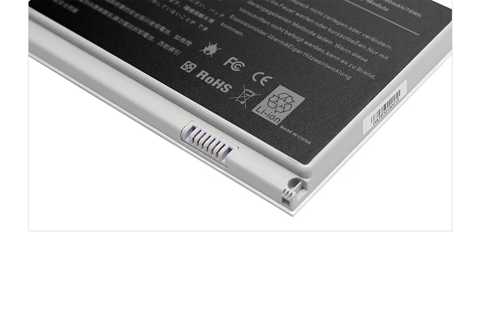Golooloo ноутбука Батарея A1189 для Apple MacBook Pro 1" MA611B A1151 A1212 A1229 A1261 6300 мА/ч, 11,1 V